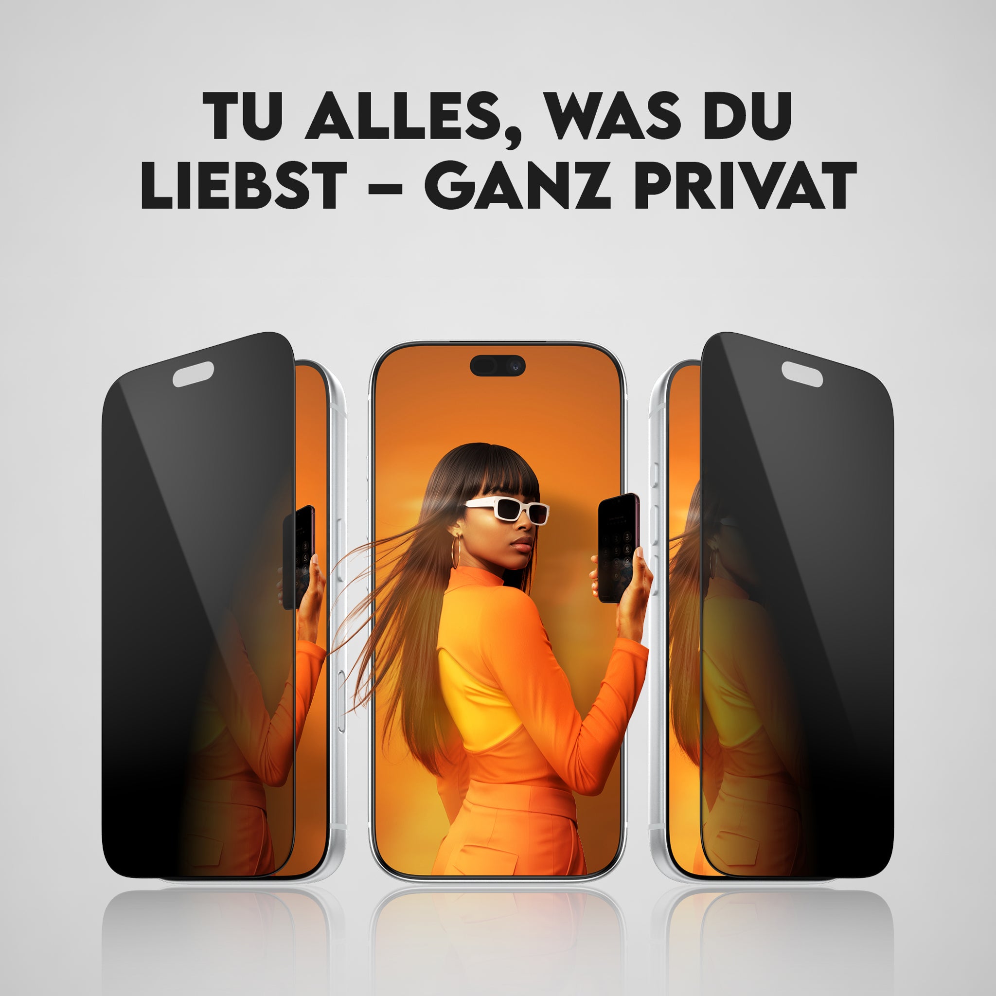 PanzerGlass® | CARE™ by PanzerGlass® Privacy Flagship 3-in-1 Set iPhone 18 Pro